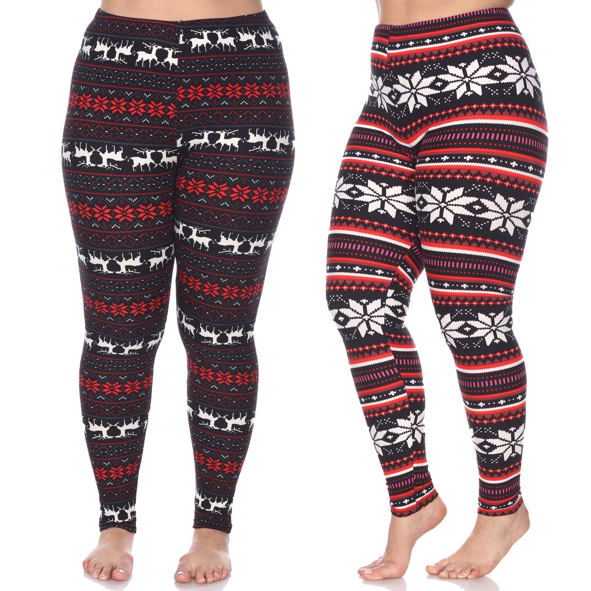Christmas Pack of 2 Leggings - Plus - DressbarnLeggings