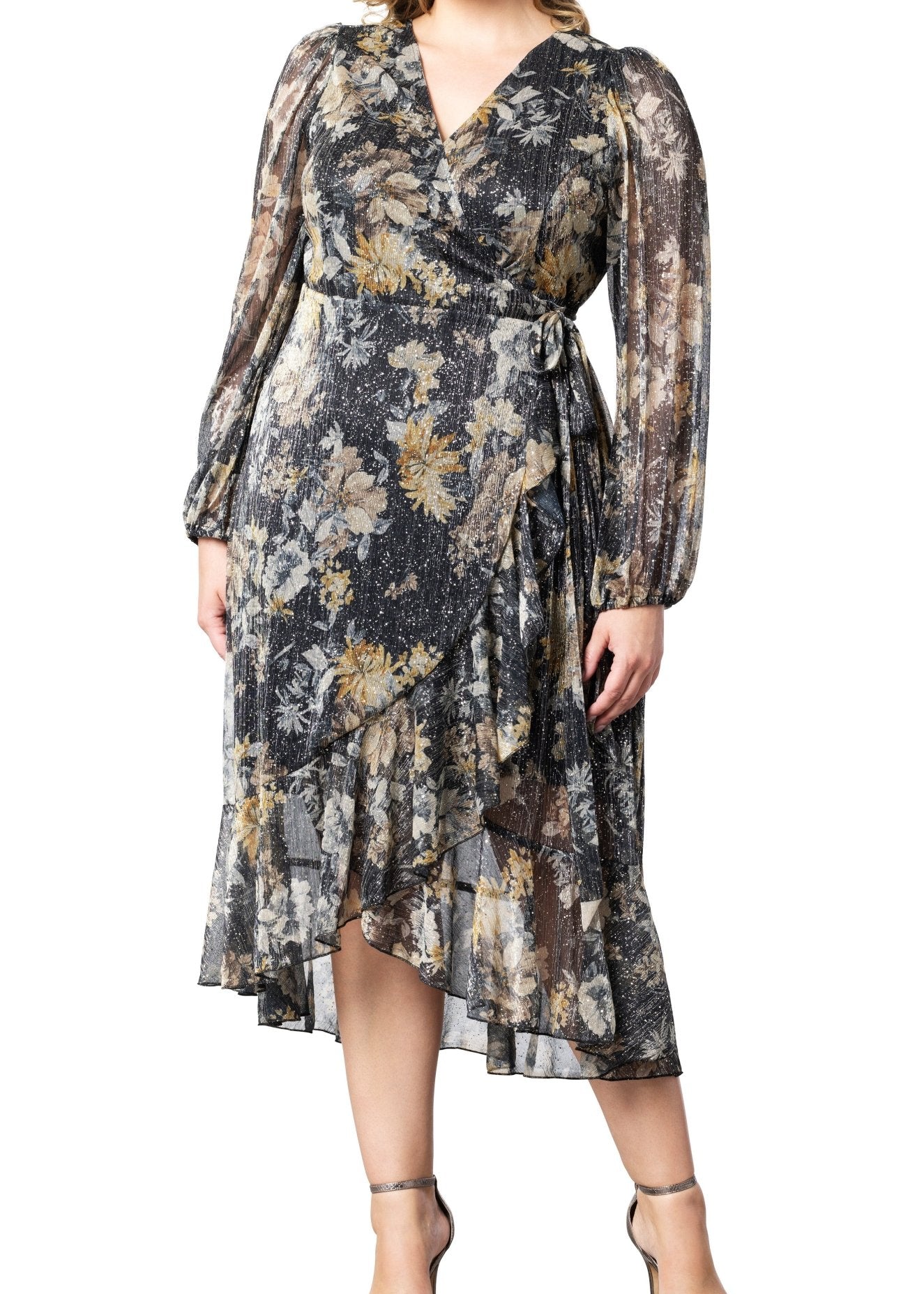 sparkly wrap dress long sleeve Emerald Green Sequin Long Sleeve Wrap Dress | Womens | X-Small (Also in S, M, L, XL) | Lulus | Cocktail Dresses | Some Stretch | Homecoming