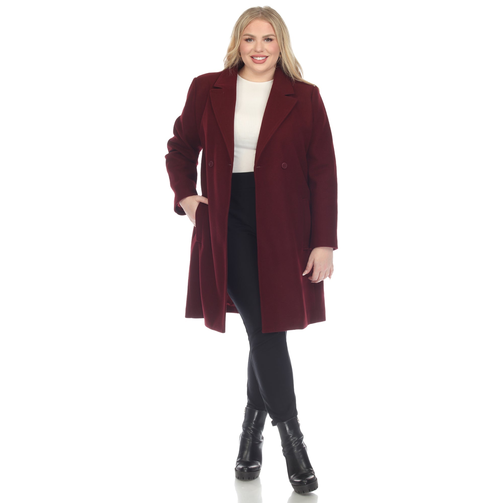 Classic Walker Coat - Plus - DressbarnCoats & Jackets