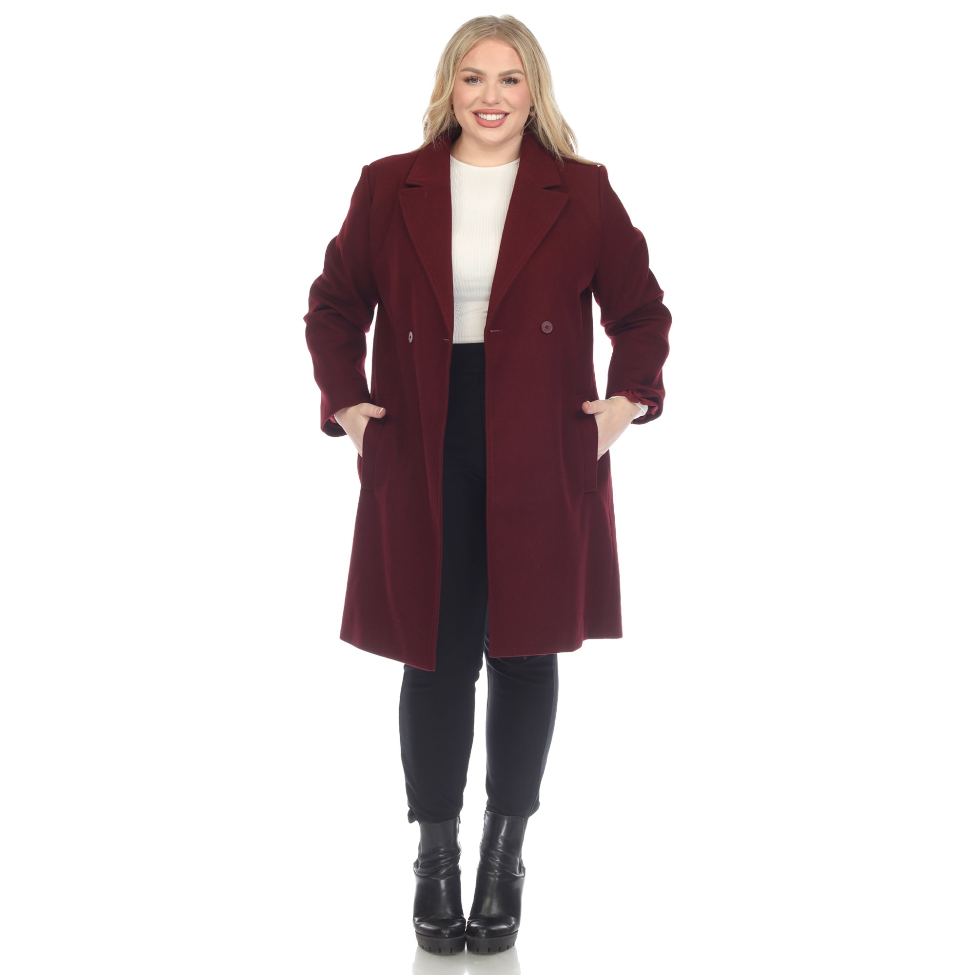 Classic Walker Coat - Plus - DressbarnCoats & Jackets