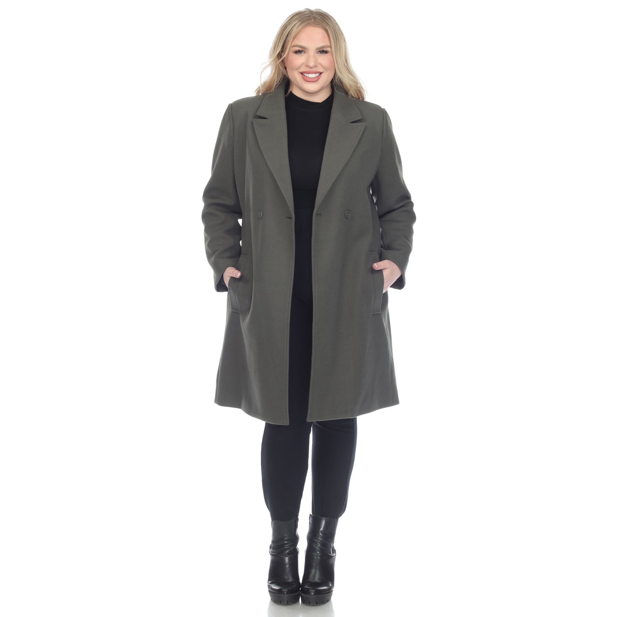 Classic Walker Coat - Plus - DressbarnCoats & Jackets