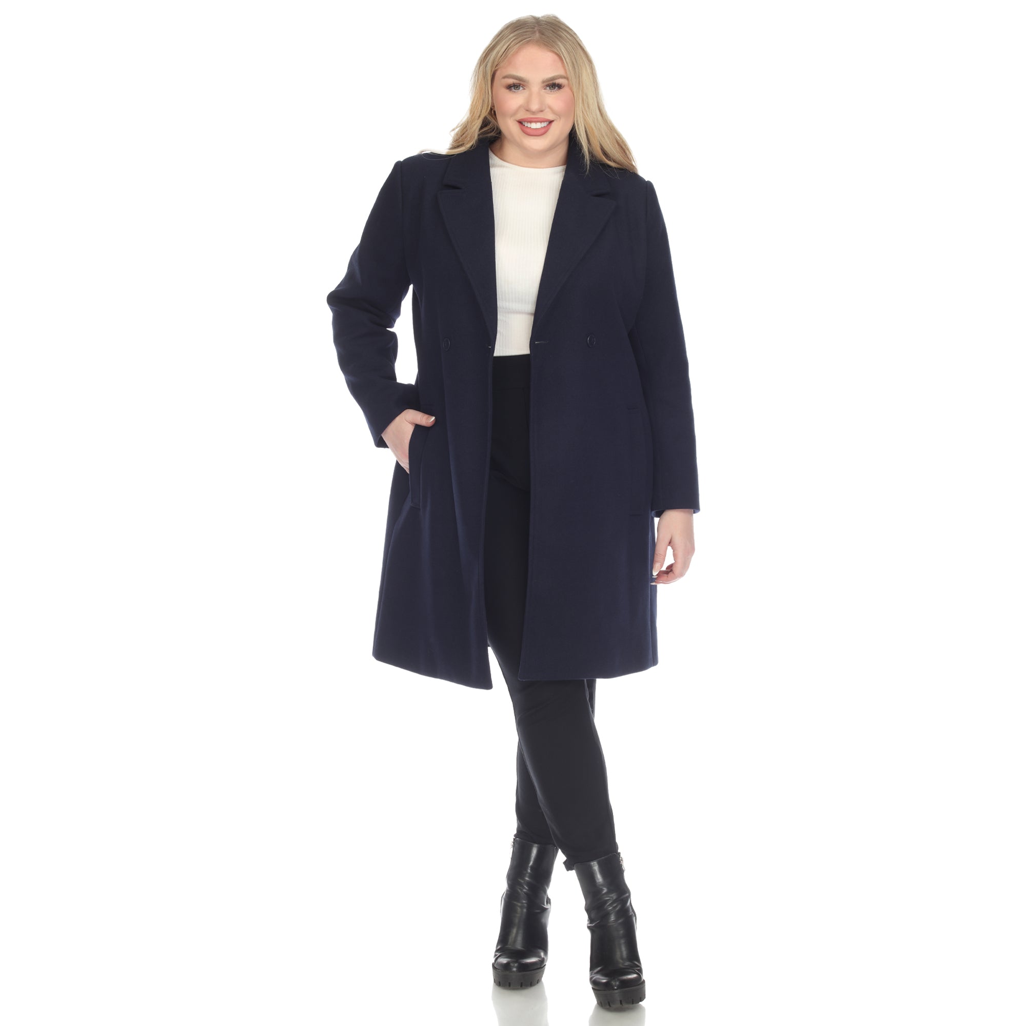 Classic Walker Coat - Plus - DressbarnCoats & Jackets