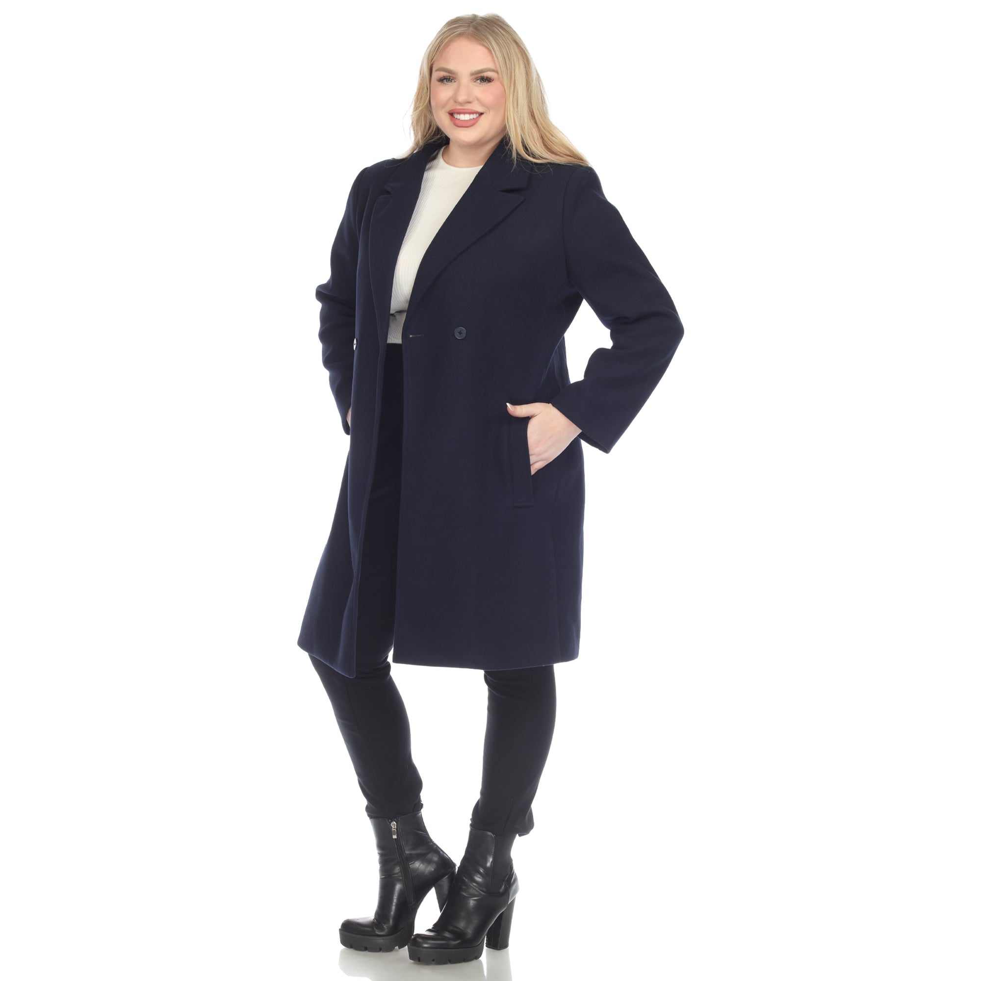Classic Walker Coat - Plus - DressbarnCoats & Jackets