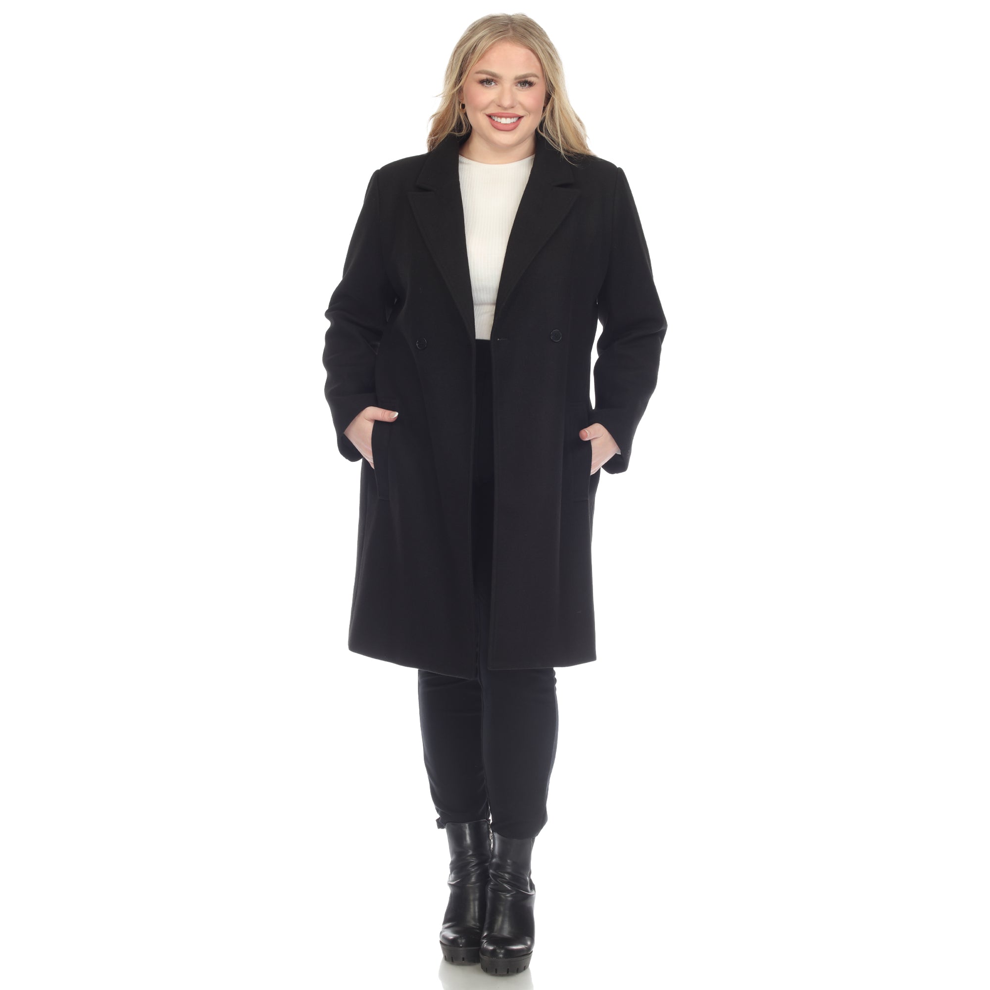 Classic Walker Coat - Plus - DressbarnCoats & Jackets