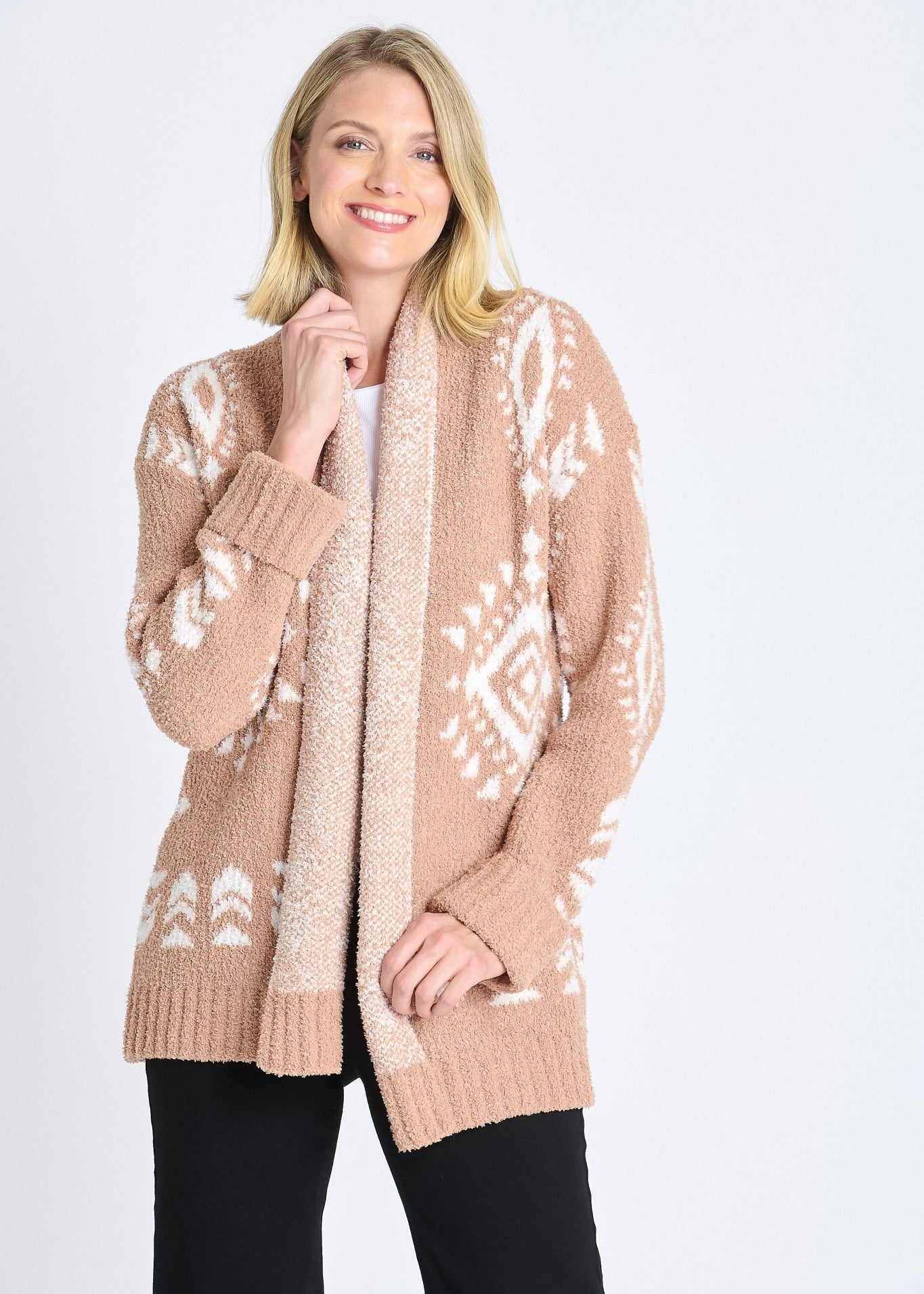 Cozy Sherpa Cardigan - DressbarnCardigan