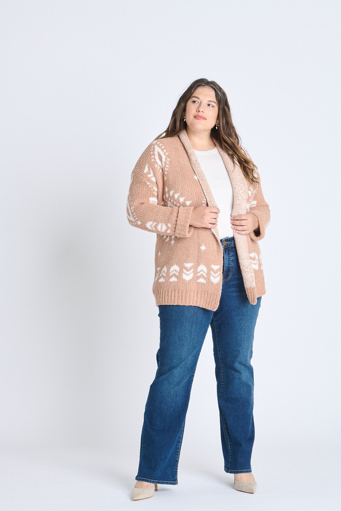 Cozy Sherpa Cardigan - DressbarnCardigan