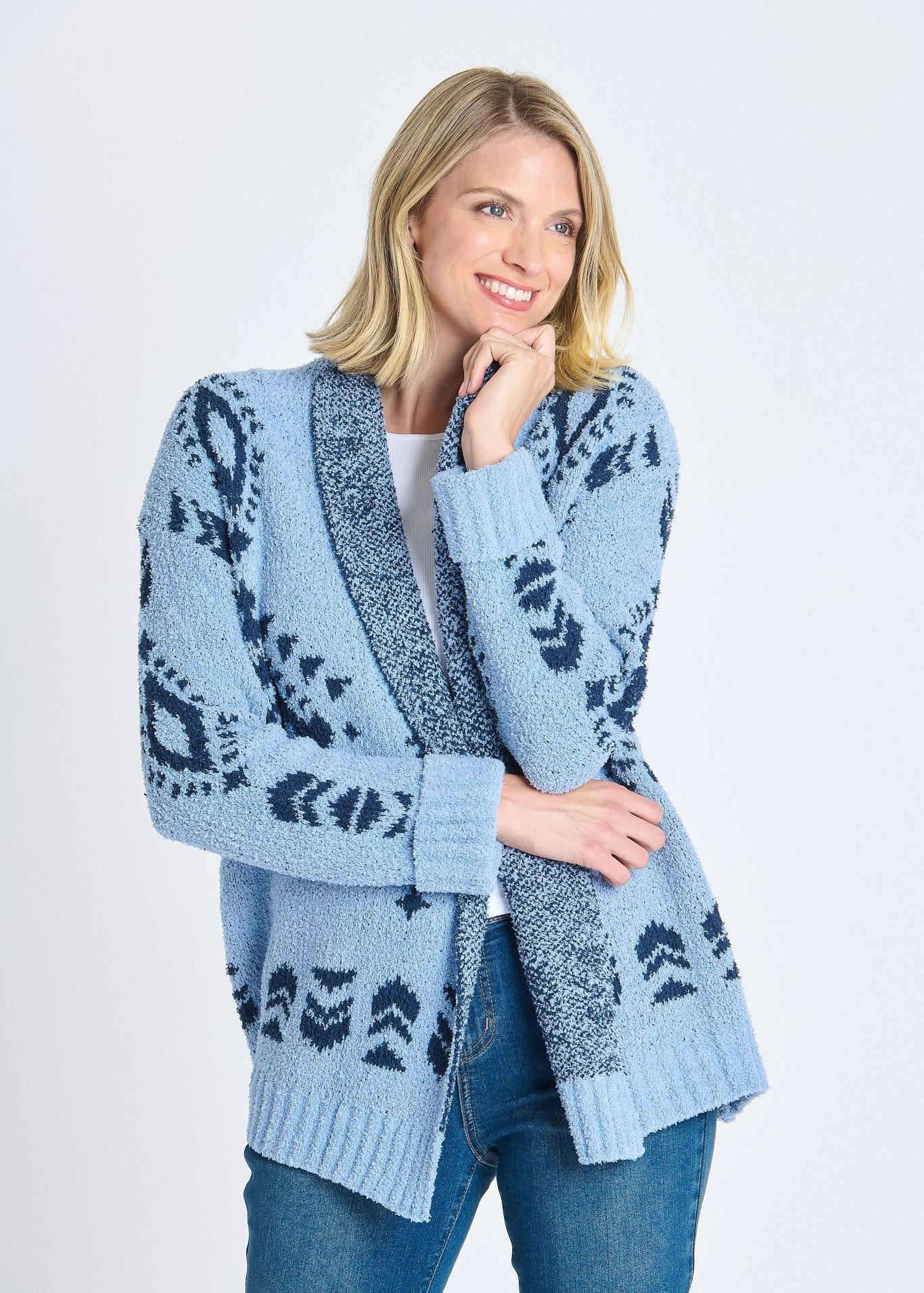 Cozy Sherpa Cardigan - DressbarnCardigan