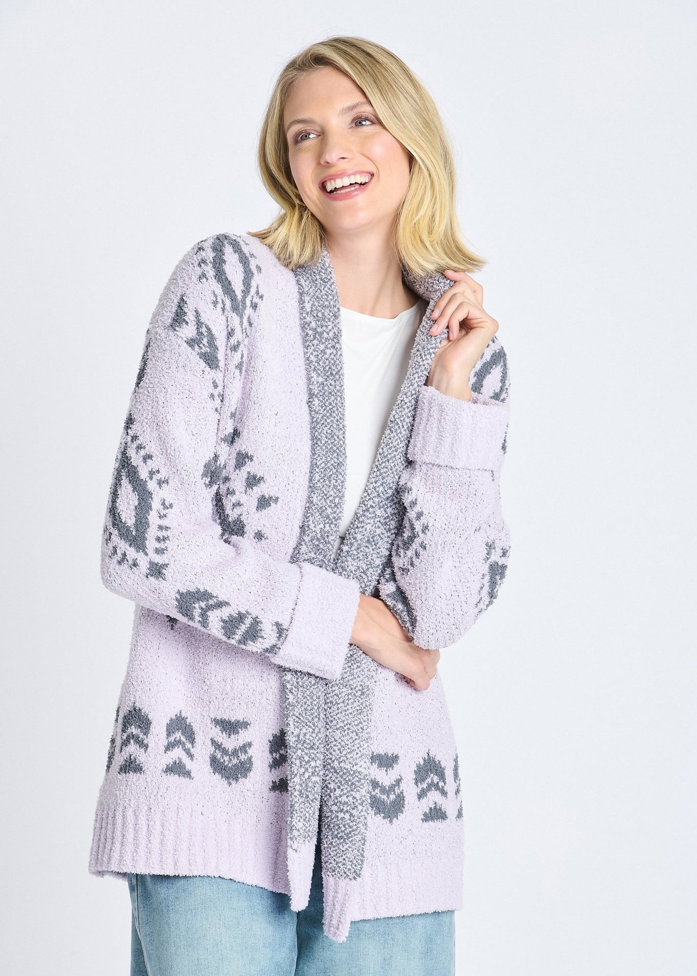 Cozy Sherpa Cardigan - DressbarnCardigan