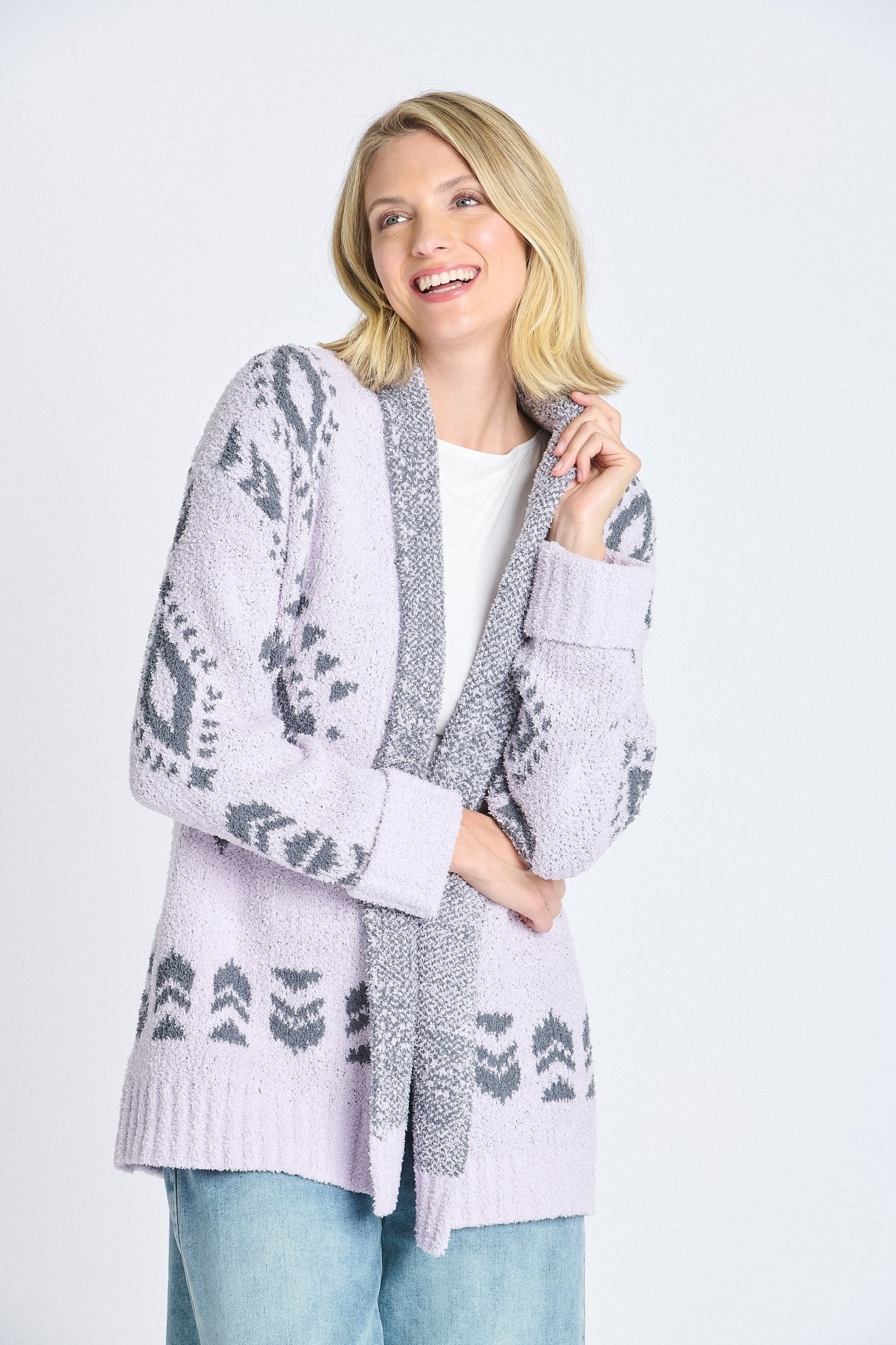 Cozy Sherpa Cardigan - DressbarnCardigan