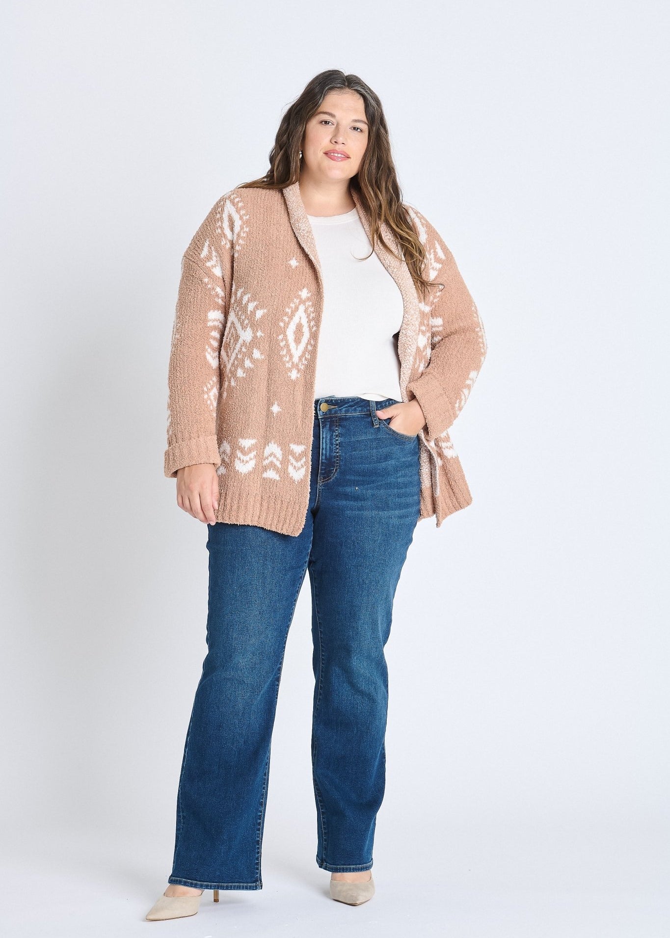 Cozy Sherpa Cardigan - DressbarnCardigan