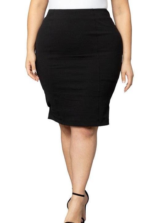 Curvy Pencil Skirt - Plus - DressbarnSkirts