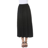 Women's Rhinestone Embellished A-Line Maxi Skirt