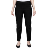 Alfred Dunner Classic Allure Fit Proportioned Pant with Elastic Comfort Waistband Average Length