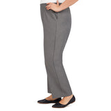 Alfred Dunner Classic Proportioned Pant Short Length - Plus