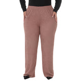 Plus Size Rhinestone Embellished Straight-Leg Pants
