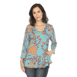 Women's Vibrant Boho Swing Top