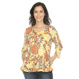 Women's Vibrant Boho Swing Top