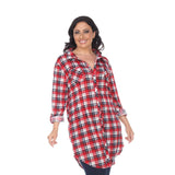 Piper Stretchy Plaid Tunic - Plus