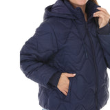 Women's Hooded Quilted Puffer Coat