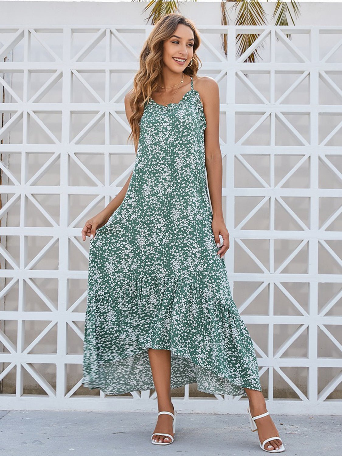 Ditsy Dress - DressbarnMaxi Dresses