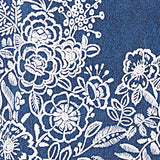 Alfred Dunner Floral Border Embroidered Split Neck Top - Plus
