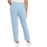 Alfred Dunner Women's Super Stretch Mid- Rise Average Length Pant