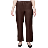 Alfred Dunner Classic Proportioned Pant Average Length- Petite