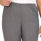 Alfred Dunner Classic Proportioned Pant Short Length - Plus
