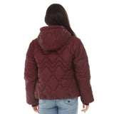 Women's Hooded Quilted Puffer Coat