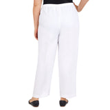 Alfred Dunner Classic Proportioned Pant Short Length - Plus