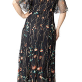 Embroidered Elegance Evening Gown - Plus - DressbarnDresses