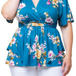 Encore Print Top - Plus - DressbarnShirts & Blouses