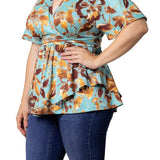 Encore Print Top - Plus - DressbarnShirts & Blouses