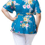 Encore Print Top - Plus - DressbarnShirts & Blouses