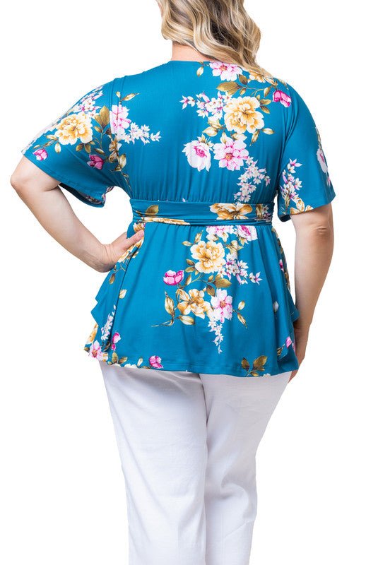 Encore Print Top - Plus - DressbarnShirts & Blouses