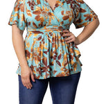 Encore Print Top - Plus - DressbarnShirts & Blouses