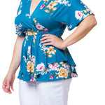 Encore Print Top - Plus - DressbarnShirts & Blouses