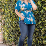 Encore Print Top - Plus - DressbarnShirts & Blouses