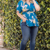 Encore Print Top - Plus - DressbarnShirts & Blouses