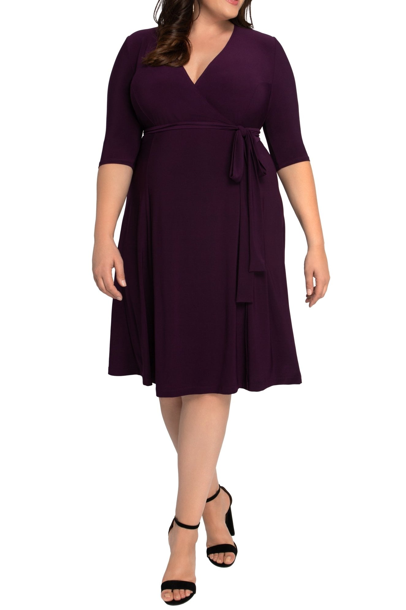 Essential Wrap Dress - Plus - DressbarnDresses