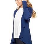 Expert Brand MoCA Plant Based Front Drape Cardigan - DressbarnActivewear