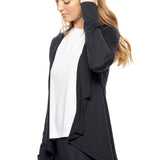 Expert Brand MoCA Plant Based Front Drape Cardigan - Plus - DressbarnActivewear