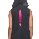Expert Brand MoCA Plant Based Sleeveless Tunic Hoodie - DressbarnActivewear