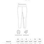 Expert Brand Women's Airstretch High-Waist Asymmetric Mesh Panel Leggings with Pocket - Plus - DressbarnLeggings