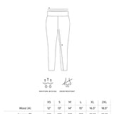 Expert Brand Women's Airstretch Mid-Rise Full Length Leggings with Zipper Pocket - DressbarnLeggings