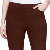 Alfred Dunner Classic Allure Fit Proportioned Pant with Elastic Comfort Waistband Average Length