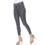 Faux Suede Snake Print Pants - DressbarnPants