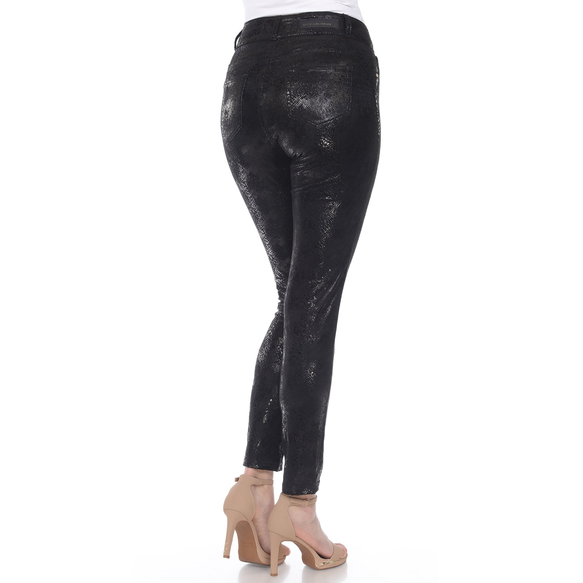 Faux Suede Snake Print Pants - DressbarnPants