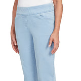 Alfred Dunner Women's Super Stretch Mid- Rise Average Length Pant