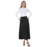 Women's Rhinestone Embellished A-Line Maxi Skirt